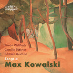 the album cover for Kowalski / Wallfisch / Butcher - Songs Of Max Kowalski