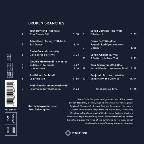 Sean Shibe - Ramas rotas (CD)