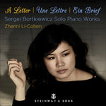 Zhenni Li - Carta - Obras para piano solo (CD)