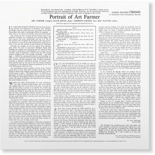 West Side Story (Serie de Sonidos Acústicos de Contemporary Records) (Vinilo)