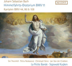 the album cover for J Bach .S. / Kuijken / La Petite Bande - Himmelfahrts-Oratorium, Bwv 11