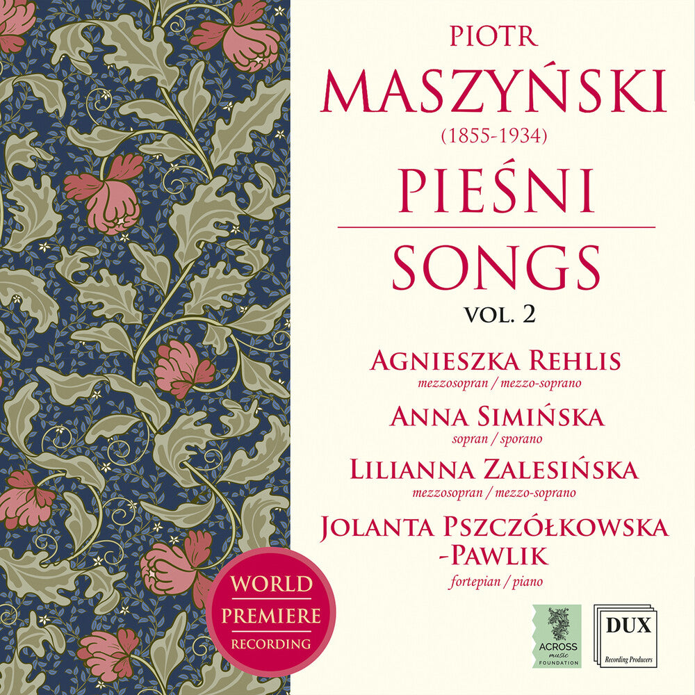 the album cover for Maszynski / Rehlis / Siminska - Songs Vol. 2