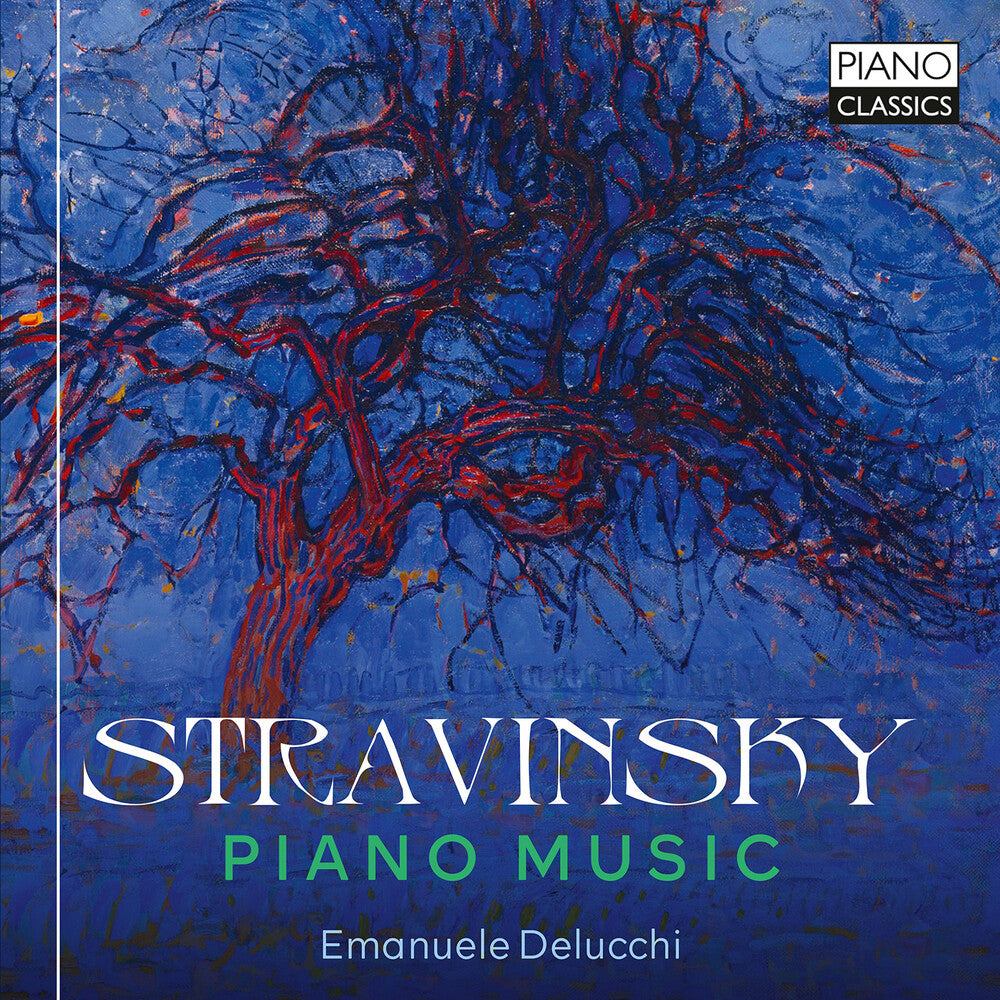 the album cover for Stravinsky / Delucchi - Piano Music