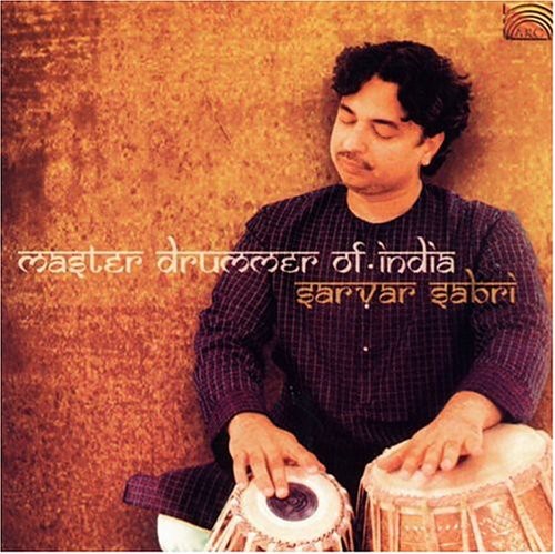 the album cover for Sarvar Sabri - Master Drummer of India