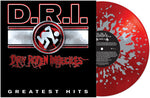 D.R.I. - Greatest Hits - Red/silver Splatter (Vinyl)