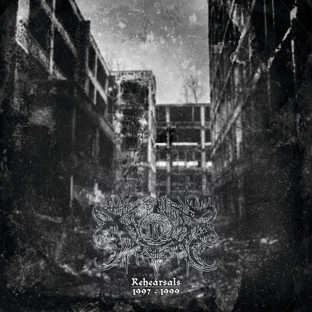 the album cover for Xasthur - Rehearsals 1997-1999