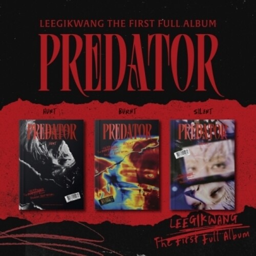 Lee Gi Kwang - Predator - Random Cover - incl. 72pg Photobook, Folded Poster, Sticker, Postcard, Film Photocard + Photocard (CD)