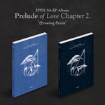 Epex - Preludio de Amor Capítulo 2. 'Problemas de Crecimiento' - Incluye fotolibro de 80 páginas, sobre, 2 tarjetas fotográficas, tarjeta con mensaje, marcapáginas, pegatina, soporte para fotos + funda con foto recortada (CD)