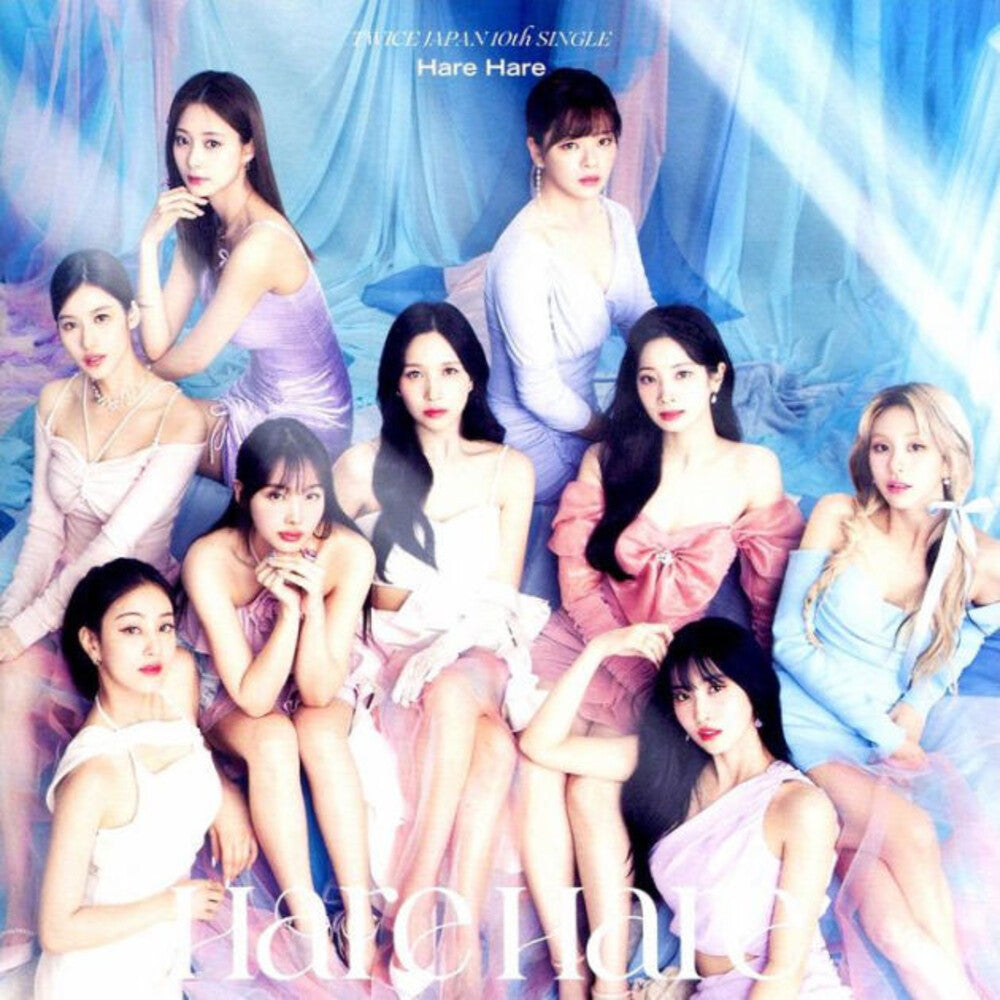 the album cover for TWICE - Hare Hare - Regular Version (Jpn)