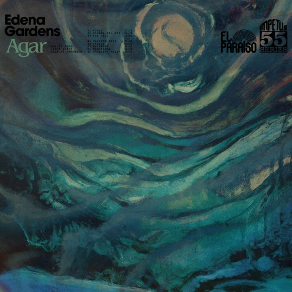 the album cover for Edena Gardens - Agar