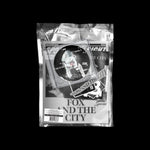 the album cover for Bloo - Fox And The City - incl. 48pg Photobook, Sticker Pack, 3 Postcards, Photo Booth + Poster