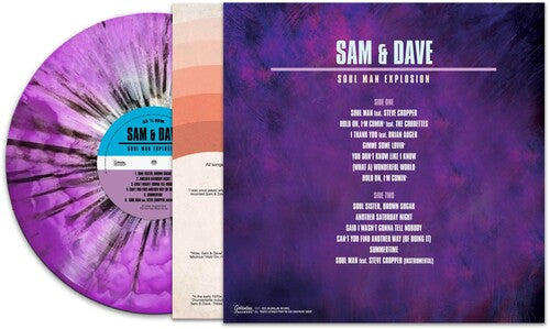 Sam & Dave - Soul Man Explosion - Salpicadura de neblina púrpura (Vinilo)