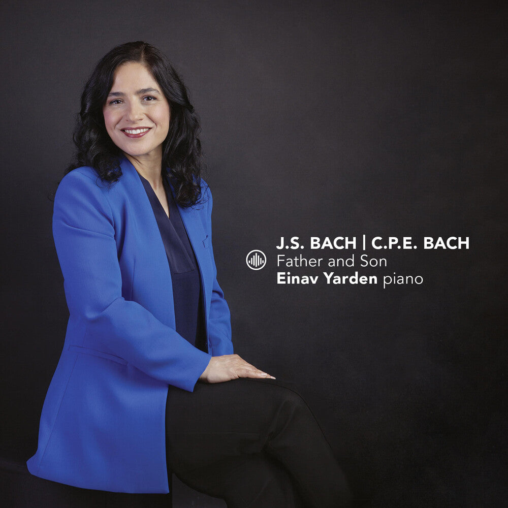 the album cover for C Bach .P.E. / Bach,J.S. / Yarden - Father & Son