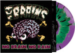 ザ・ブレインズ - No Brain No Pain - グリーン/パープル・ヘイズ・スプラッター(ビニール盤)