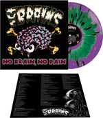ザ・ブレインズ - No Brain No Pain - グリーン/パープル・ヘイズ・スプラッター(ビニール盤)