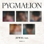 Oneus - Pygmalion - ジュエルケース ランダムカバーバージョン - 24ページフォトブック、16ページ歌詞ブック、ポストカード、フォトカード、ウィッシュカード + ステッカー (CD) 付き