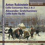 the album cover for Thomas-Werner Mifune - Anton Rubinstein: Vc Cons Nos. 1-2 Alexander