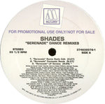 Shades (2) : Serenade (Dance Remixes) (12", Promo)