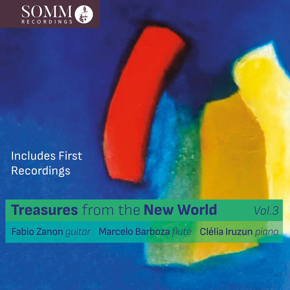 the album cover for Alegre / Gnattali / Higdon - Treasures From The New World Vol. 3