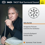 the album cover for Bartok / Concerto Budapest - Hungarian Pictures Concerto For Orchestra (Hybr)