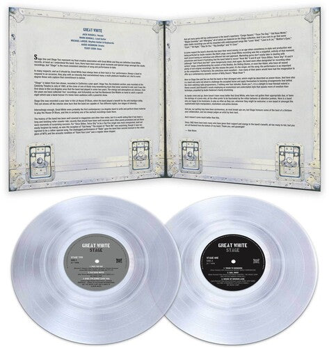 Great White - Stage - Clear (Vinyl)