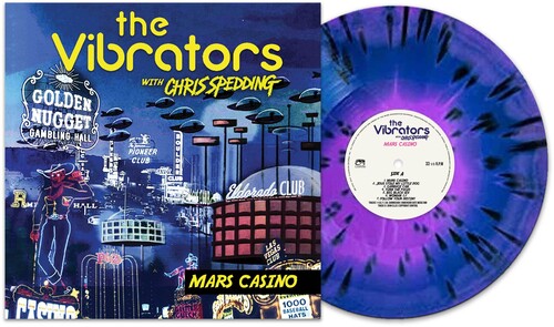 The Vibrators - Mars Casino - Purple/blue Haze Splatter (Vinyl)