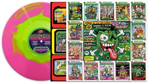 グリーン・ジェリー - ガービッジ・バンド・キッズ - ピンク/グリーン・ヘイズ (ビニール盤)