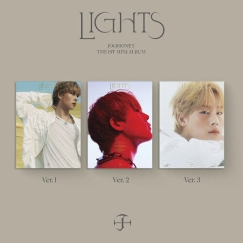 Joohoney - Lights - ランダムカバー - 84ページフォトブック、フォトカード + ペーパーオーナメント2個 (CD) 付き