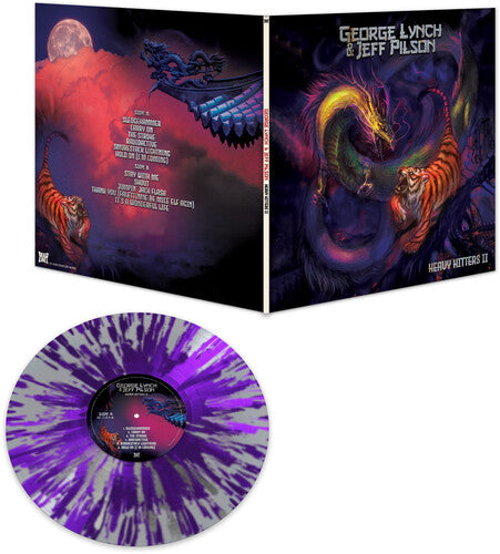 George Lynch - Heavy Hitters Ii - Silver/purple Splatter (Vinyl)