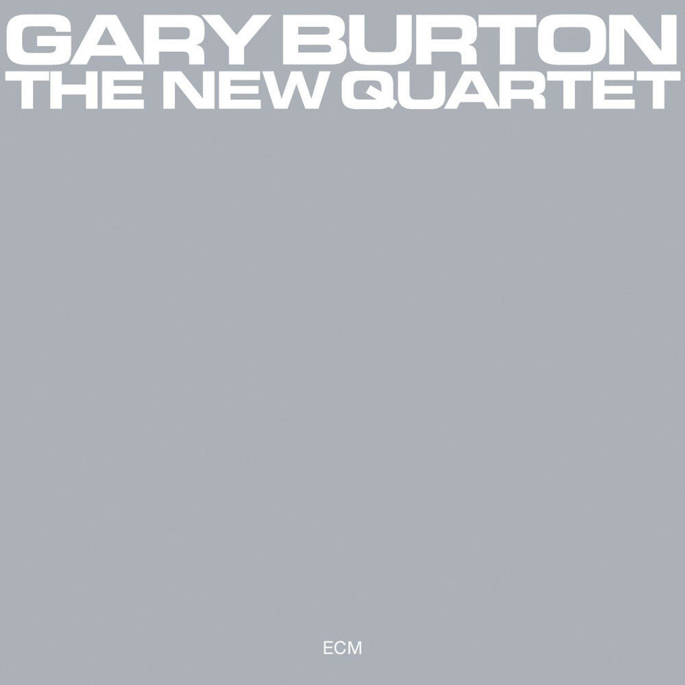 the album cover for Burton, Gary - New Quartet (ECM Luminessence Series)