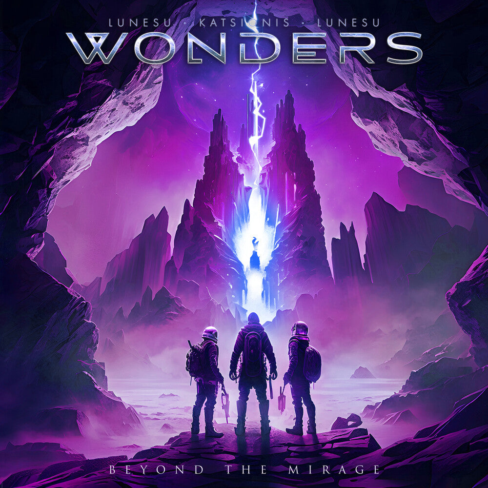 the album cover for Wonders - Beyond The Mirage