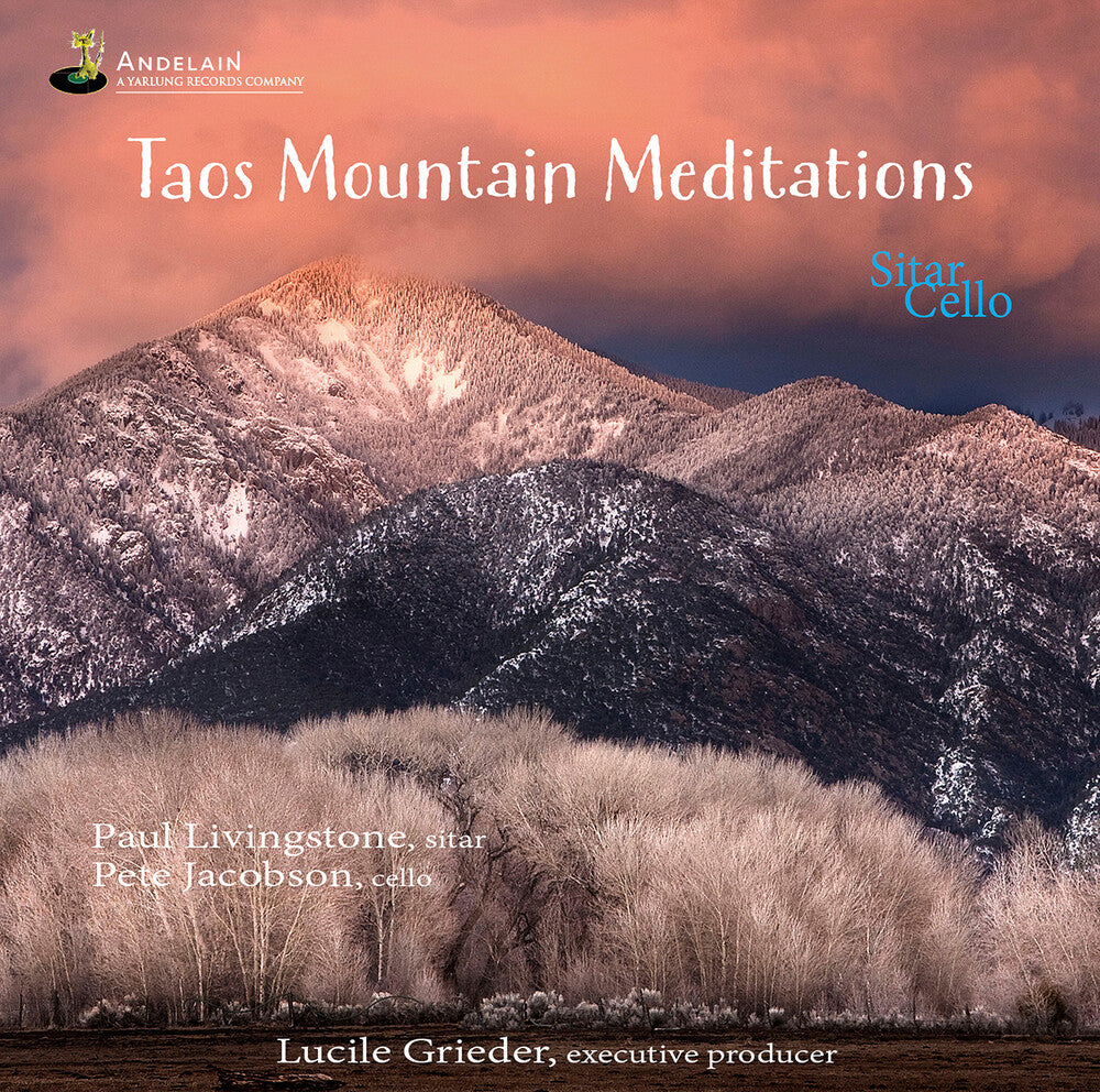 the album cover for Peter Jacobson/ Livingstone,Paul - Taos Mountain Meditations