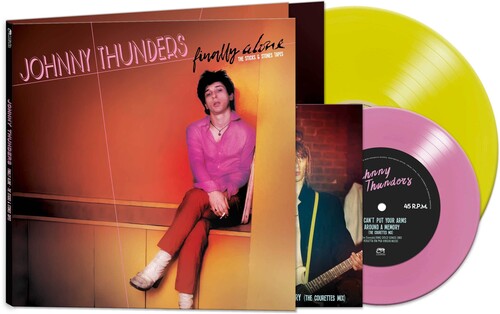 Johnny Thunders - Finally Alone - The Sticks & Stones Tapes - YELLOW/PINK (Vinyl)