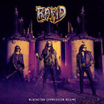the album cover for Rapid - Blackstar Oppression Regime