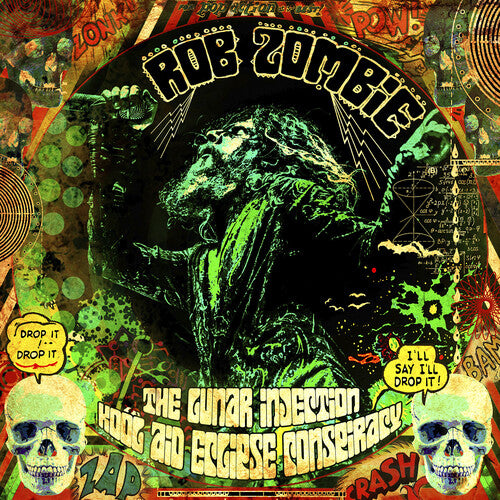Rob Zombie - La conspiración del eclipse de Kool-Aid por inyección lunar - Azul en verde botella (Vinilo)
