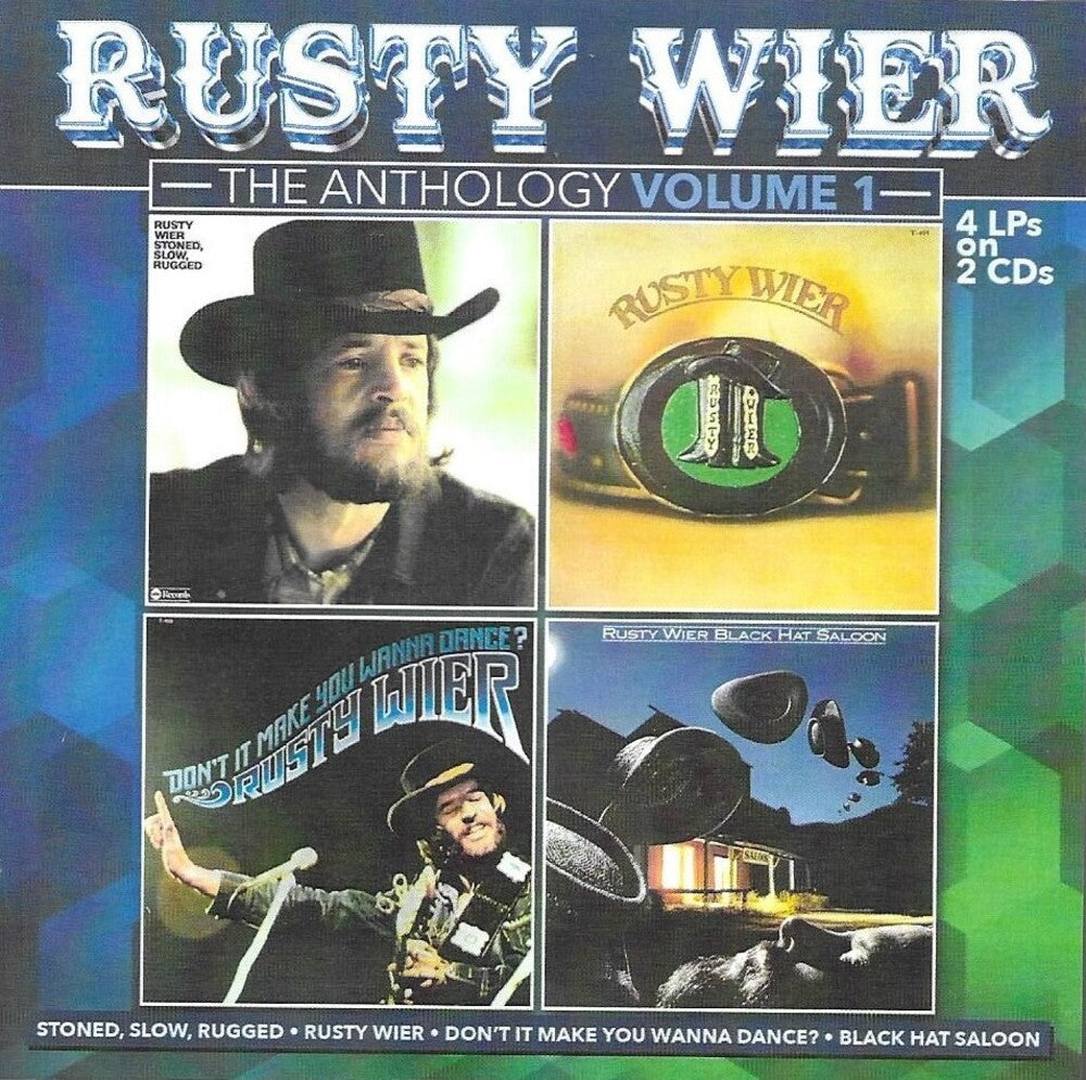 the album cover for Rusty Weir - Anthology 1