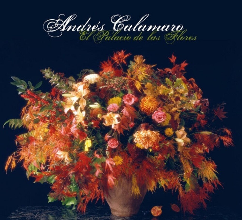 the album cover for Andres Calamaro - El Palacio De Las Flores - 2LP+CD