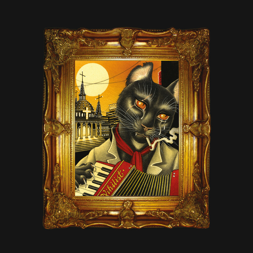 the album cover for Spiritual Front - Rotten Roma Casino