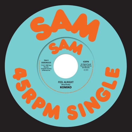 Komiko - Feel Alright / Feel Alright (Instrumental) (Vinyl)