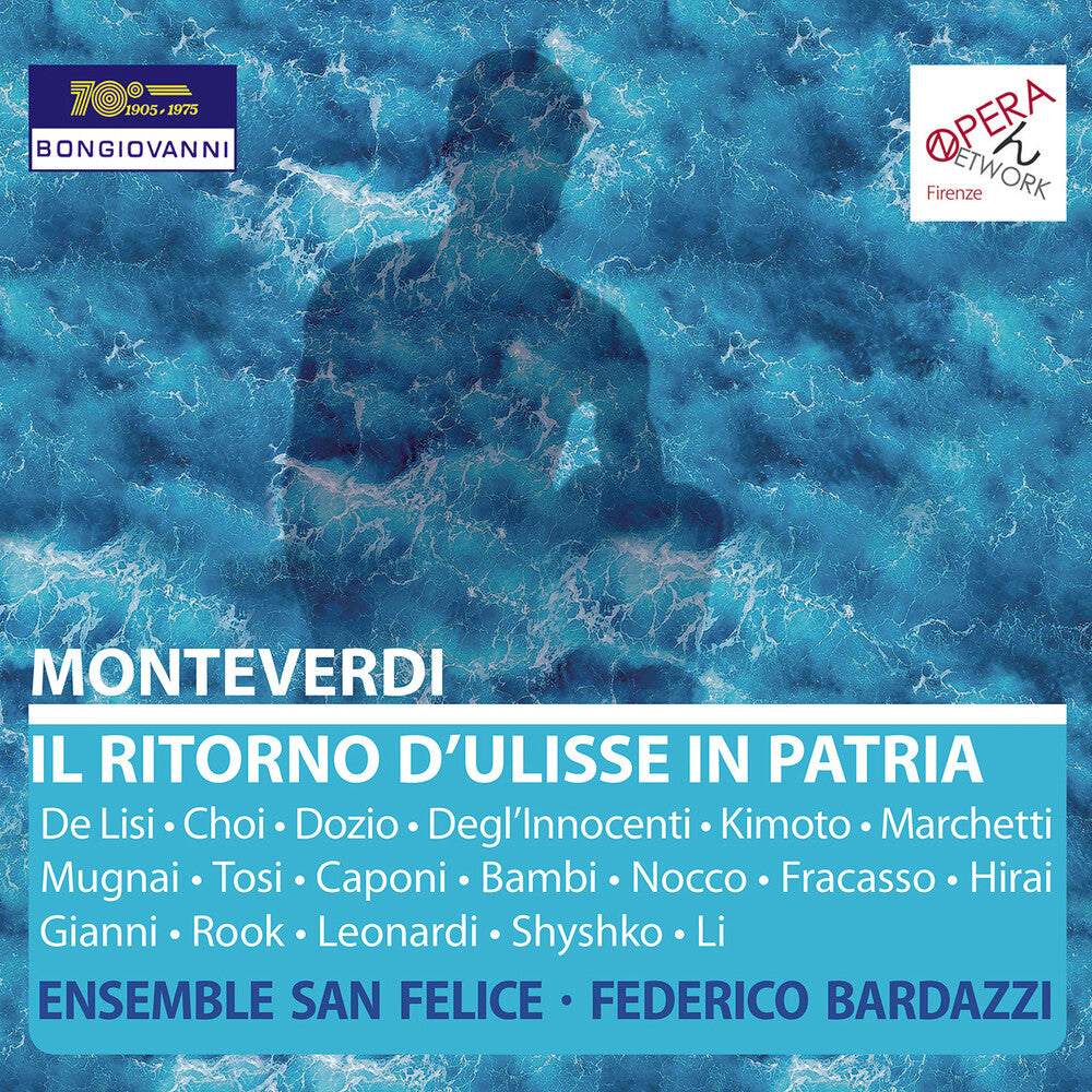 the album cover for Monteverdi / Lisi / Dozio / Mugnai - Il Ritorno Di Ulisse In Patria