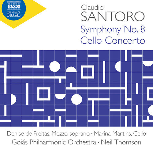 Marina Martins - Symphony No. 8 Cello Concerto Tres Abstracoes (CD)