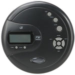 GPX PC332B Portable CD Player with 60 Second Anti-Skip FM Radio (Black)
