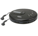 GPX PC332B Portable CD Player with 60 Second Anti-Skip FM Radio (Black)