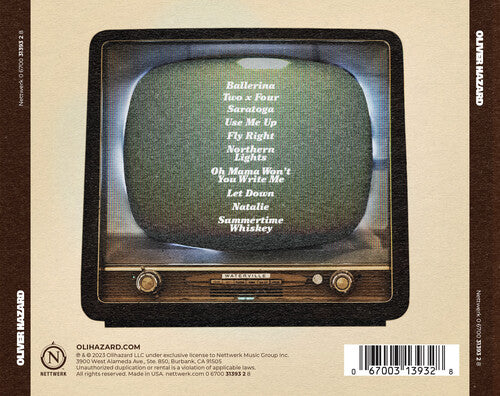 Oliver Hazard - Oliver Hazard (CD)