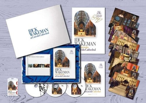 Rick Wakeman - En la Catedral de Lincoln - Caja de edición limitada, 2 CD + DVD, postales, certificado numerado y laminado (CD)