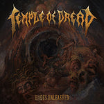 the album cover for Temple Of Dread - Hades Unleashed