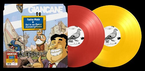 Giancane - Tutto Male - Red & Yellow Vinyl (Vinyl)