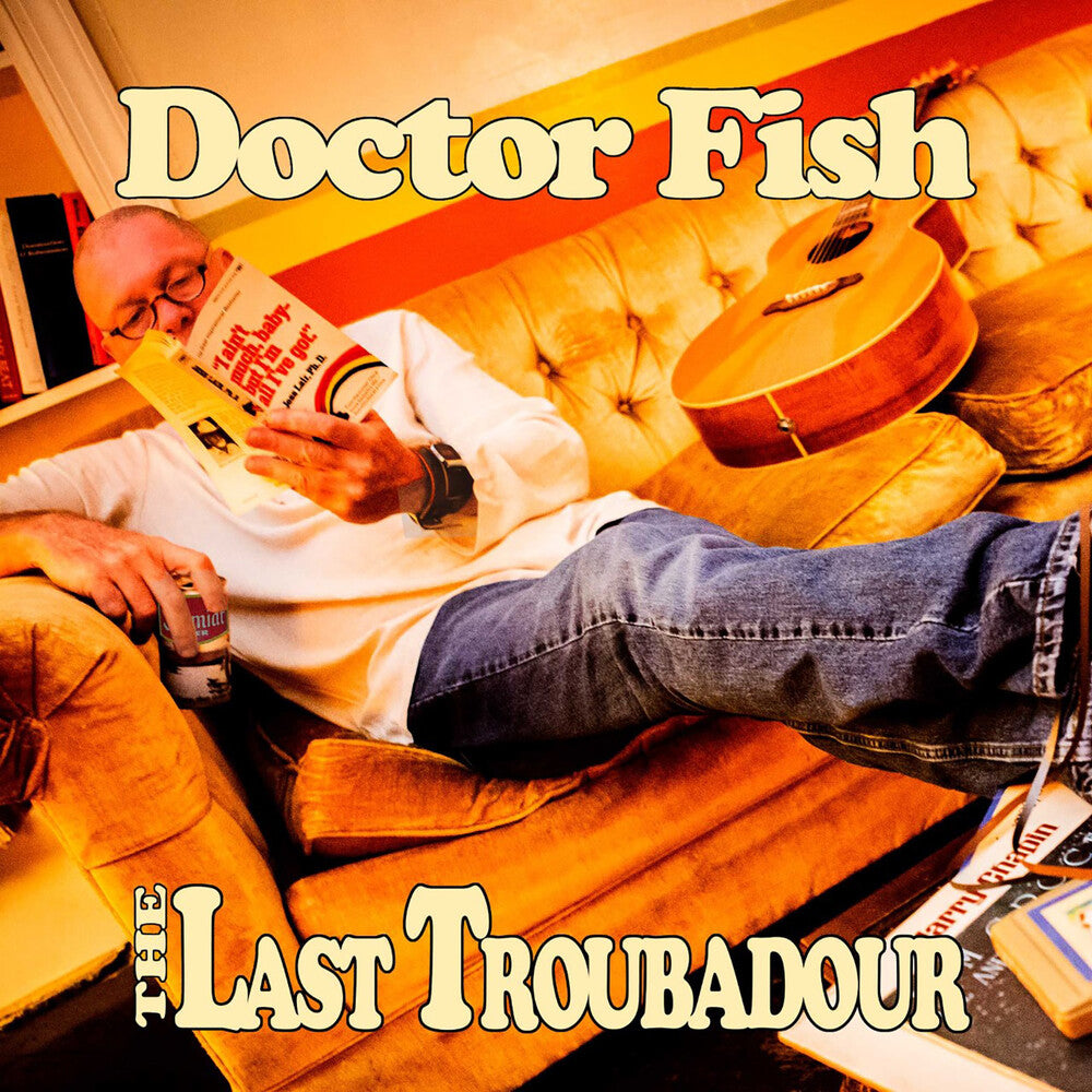 the album cover for Doctor Fish - Last Troubadour