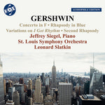 Jeffrey Siegel - Piano Concerto in F Rhapsody No. 2 I Got Rhythm (CD)