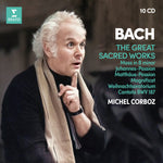 the album cover for Michel Corboz - Bach: Mass In B Minor (1972 Version) Johannes